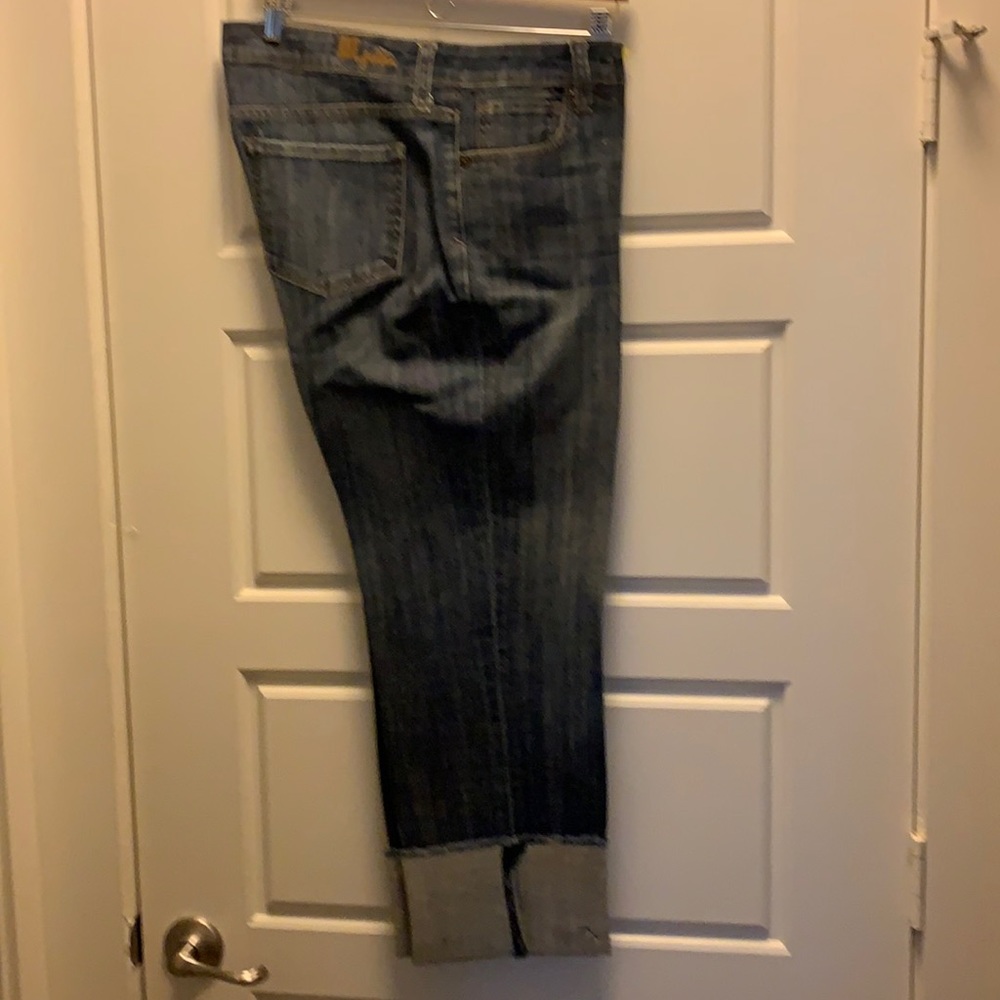 Cuff 3/4 length jeans